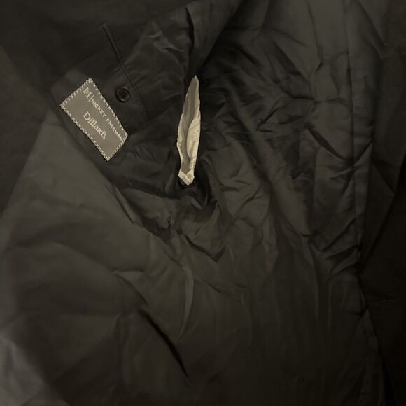 HICKEY FREEMAN Worsted Wool Bleezer Jacket Sport Coat Sz 46L UNITEHERE Union USA - Picture 7 of 8